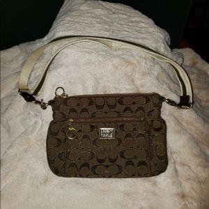 Brown Coach Crossbody